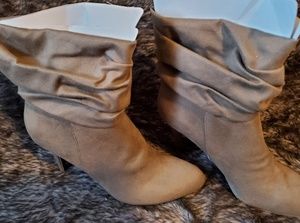 Cute heeled booties